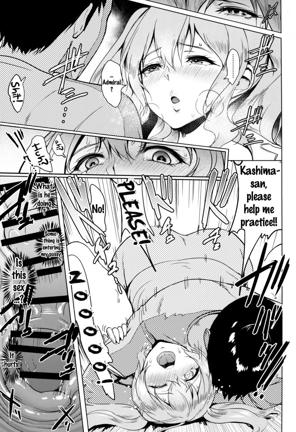 Hentai Manga Comic-Kashimamane Kashima ga Rikujoubu-Read-8